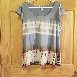 Womens tye dyed top